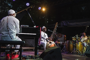 Omar Sosa & Seckou Keita & Gustavo Ovalles_2 - foto Ivan Prokop