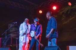 Tim Eriksen &amp; Omar Sosa &amp; Gustavo Ovalles - foto Barka Fabiánová