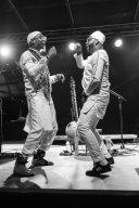 Omar Sosa &amp; Seckou Keita &amp; Gustavo Ovalles foto Barka Fabiánová